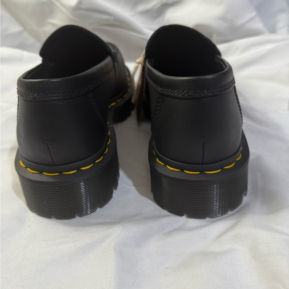 Dr Martens Unisex PENTON BEX SQUARE TOE HAIR-ON & LEATHER LOAFERS W/Size7 M/S 6 - Picture 5 of 7